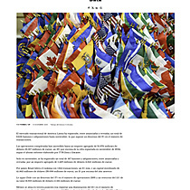 El mercado transaccional de Am�rica Latina moviliza un 13% m�s de capital hasta noviembre, seg�n TTR Data